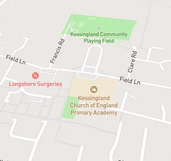 map for Aspens Services At Kessingland Primary Academy