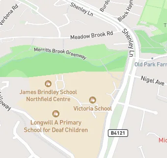 map for Victoria School