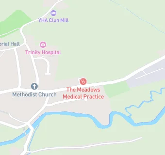 map for The Meadows Medical Practice