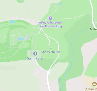 map for Arley Arboretum Tea Room