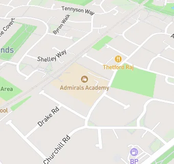 map for Admirals' Junior School