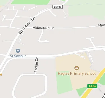 map for H.P.S Wrap Around Care Club Ltd @ Hagley Primary School