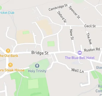 map for Rothwell Conservative Club