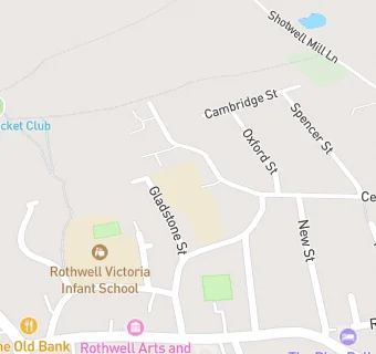 map for Rothwell Junior School