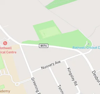 map for Rothwell Medical Centre