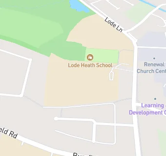 map for Lode Heath School