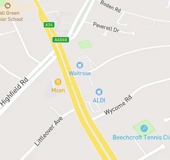 map for Aldi