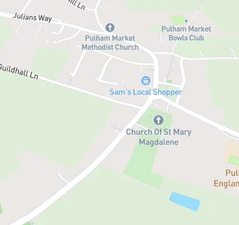 map for Church Hill Surgery