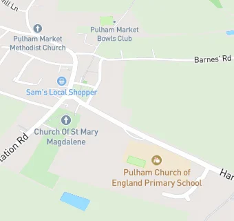 map for Norse Commercial Services @ Pulham C.E. Primary School