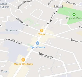 map for Dhaliwal Supermarket