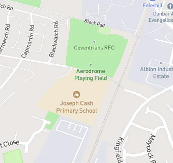 map for Joseph Cash Primary School