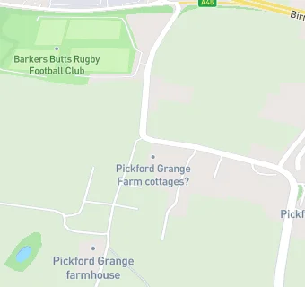 map for Barker Butts RFC