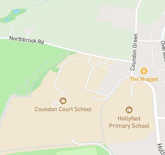 map for Coundon Court School and Community College