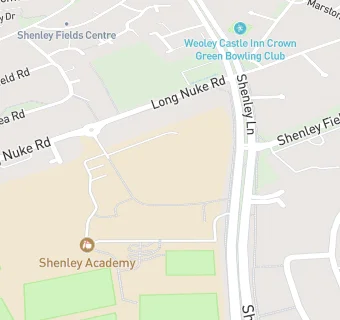 map for Shenley Court Specialist Arts College and Sixth Form Centre