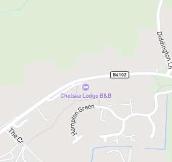 map for Chelsea Lodge B&B