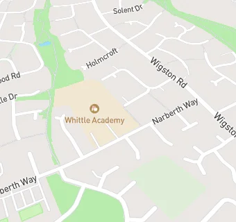 map for Sir Frank Whittle Primary School