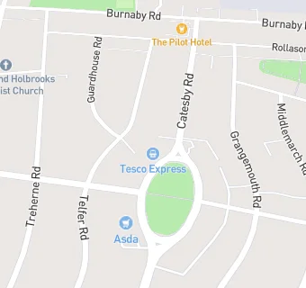 map for Radford Service Station