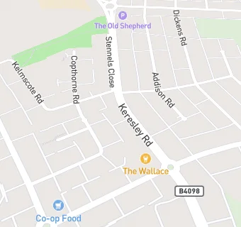 map for The Wallace