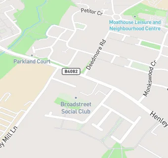 map for Broad Street RFC