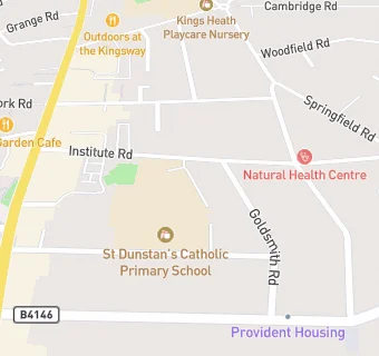 map for Bishop Challoner Catholic College