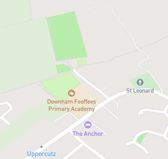 map for Little Downham Village Hall