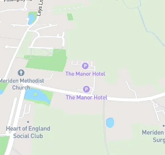 map for Manor Hotel