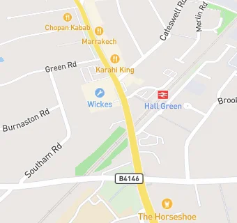 map for Waitrose Supermarkets