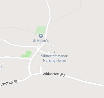 map for Sibbertoft Manor Nursing Home