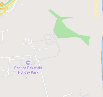 map for Pakefield Holiday Village (Pontins)