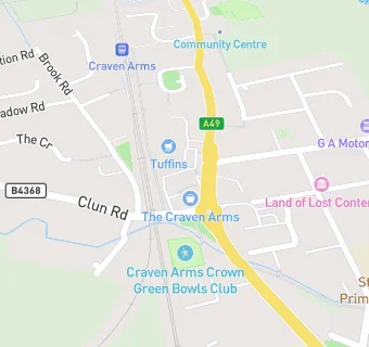 map for Dental Matters - Craven Arms 