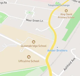 map for Queensbridge School