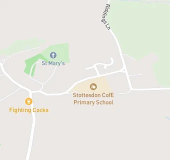 map for Stottesdon Gateway Nursery Breakfast Club