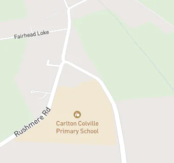 map for Carlton Colville Primary School