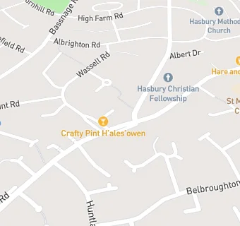 map for Hasbury Chippy