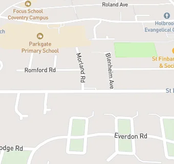 map for Rotherham Road Pharmacy