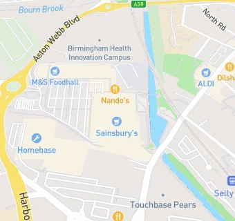 map for Sainsbury's