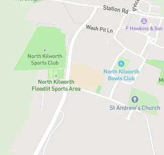 map for St Andrew's Church of England Primary School, North Kilworth