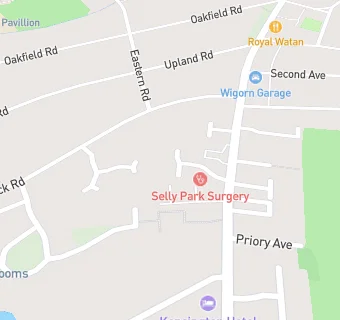 map for Selly Park Surgery