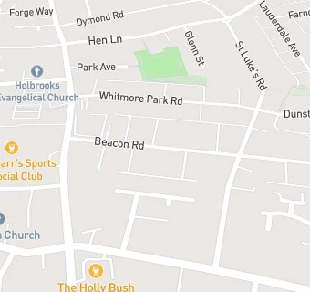 map for Hen Lane Social Club