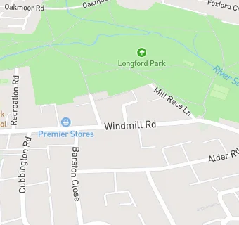 map for Windmill Road Off Licence