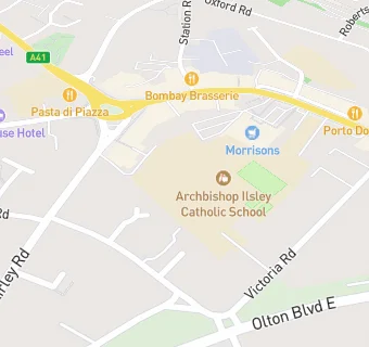 map for Archbishop Ilsley Rc Secondary Schoo