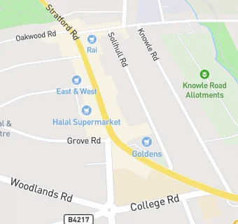 map for Oakwood Surgery