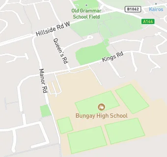 map for Bungay High School