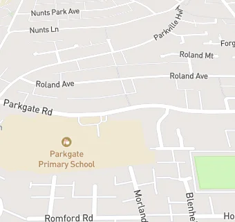 map for Parkgate Infant School