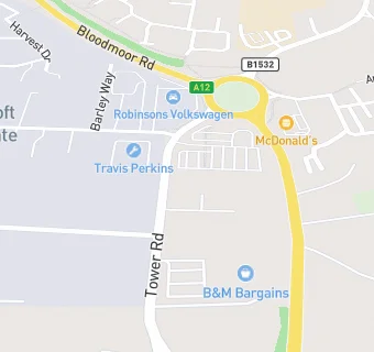 map for Aldi Store