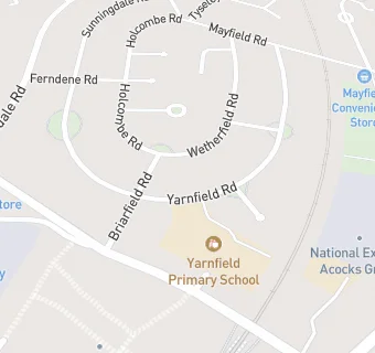 map for Yarnfield Primary Academy