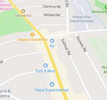 map for Midway Halal Meat Stores