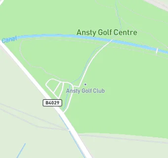 map for Ansty Golf Centre Limited