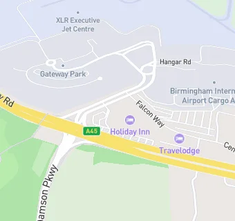 map for Holiday Inn Birmingham Airport - Nec