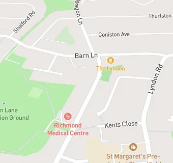 map for Richmond Medical Centre